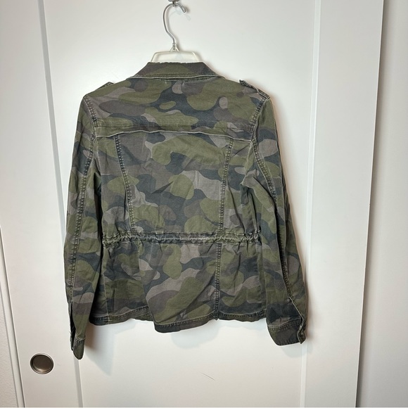 Express Camo Print Utility Jacket - Picture 8 of 8